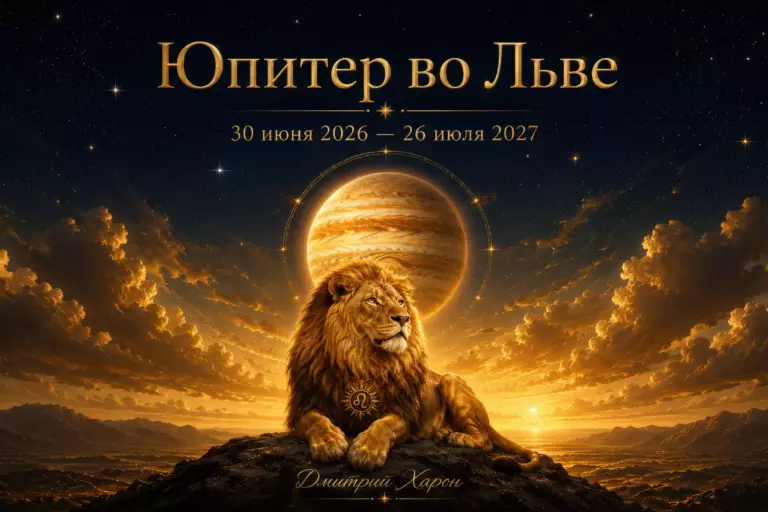 Юпитер во Льве 2026–2027 статус, деньги, амбиции
