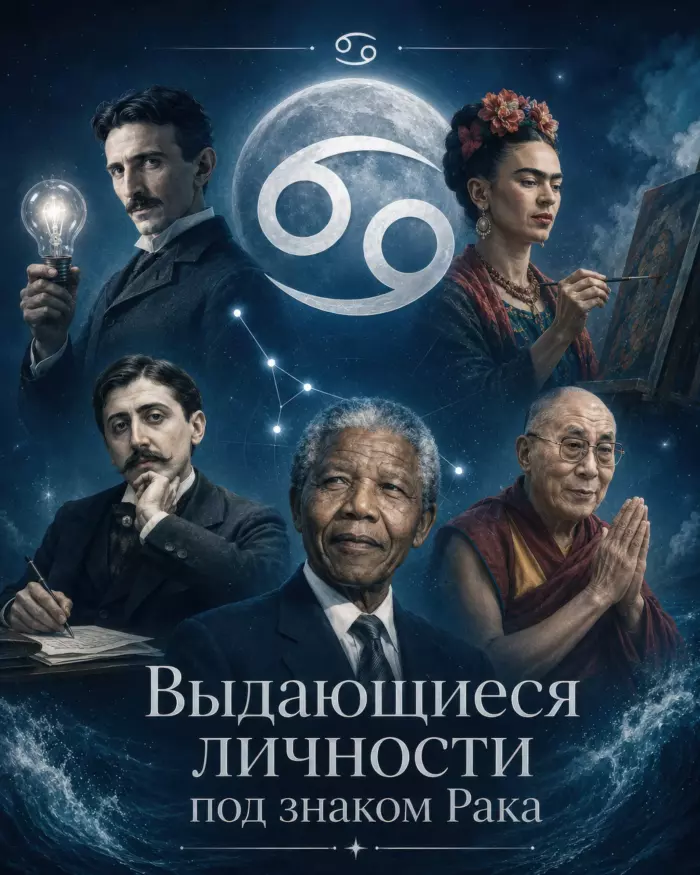Знаменитости Раки: великие люди знака зодиака